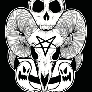 Demon Skull Print