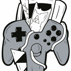 Zelda Controller Sticker