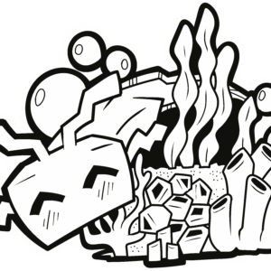 Minecraft Axolotl Sticker