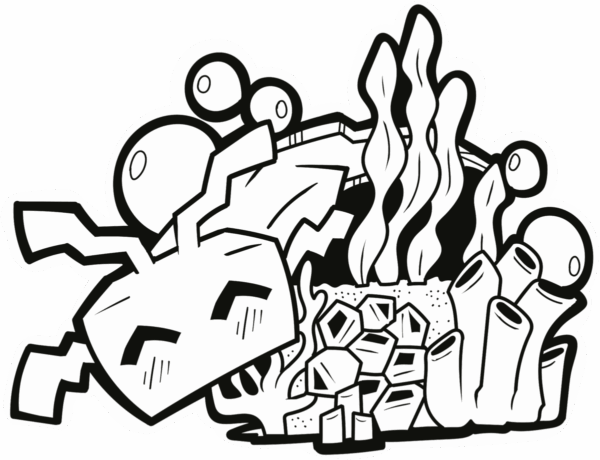 Minecraft Axolotl Sticker