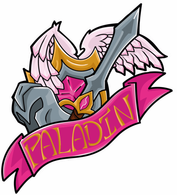 Paladin Sticker