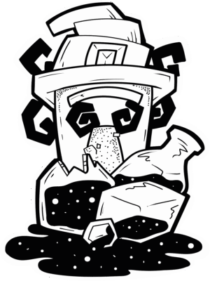 Minecraft Witch Sticker