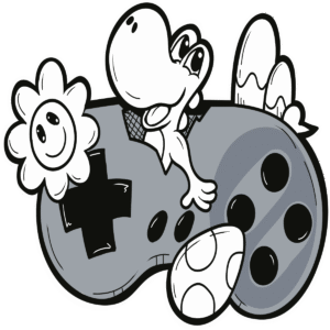 Yoshi Controller Sticker